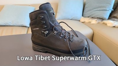 [박영준TV] 극동계용 중등산화 | Lowa Tibet Superwarm GTX