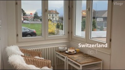 혼자 유럽여행 vlog : 스위스 ep.1 / 인터라켄숙소,그린델발트숙소,뮤렌통나무