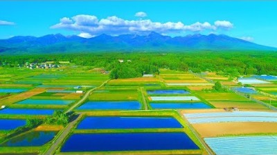 4K 絶景ドローン「新緑の八ヶ岳エコーライン 田園景観」癒し空撮自然映像 ベートーヴェン:交響曲第6番 / Beethoven:Symphony No.6 Drone Japan Relaxation