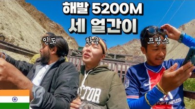 인도에 이런 곳이? 해발5260M ???????? 인도 라다크 레 - 세계여행 [45]