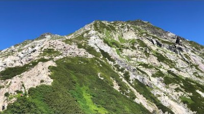 日本百名山　ドローン空撮 No,013 南アルプス　北岳 Mt.Kita-dake in Japan