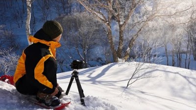 【風景写真】厳冬の朝・優しいダイヤモンドダストと木々の世界｜Landscape photography Japan Vlog