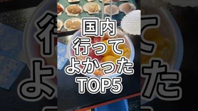 【正直レポ】旅ガチ勢による国内旅行ランキング #shorts