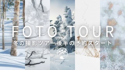 冬の撮影ツアー・ FOTO TOUR（後半）予約開始のお知らせ