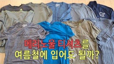 [박영준TV] 메리노울 티셔츠의 장단점 | 여름철에 입어도 될까?